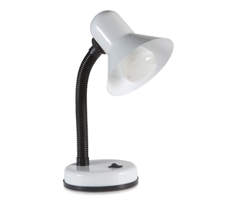  Stolní lampa SMIESZEK 1xE27/40W/230V bílá  -  Svět-svítidel.cz