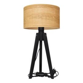  Stolní lampa ALBA 1xE27/60W/230V hnědá/borovice 