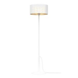  Stojací lampa LOFT SHADE 1xE27/60W/230V bílá/zlatá 