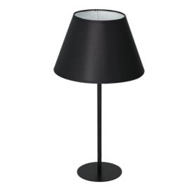  Stolní lampa ARDEN 1xE27/60W/230V pr. 30 cm černá/bílá 