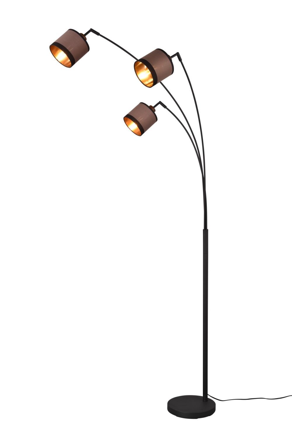 Trio R41553041 stojací lampa Davos | 3x10W E14 - Dekolamp s.r.o.