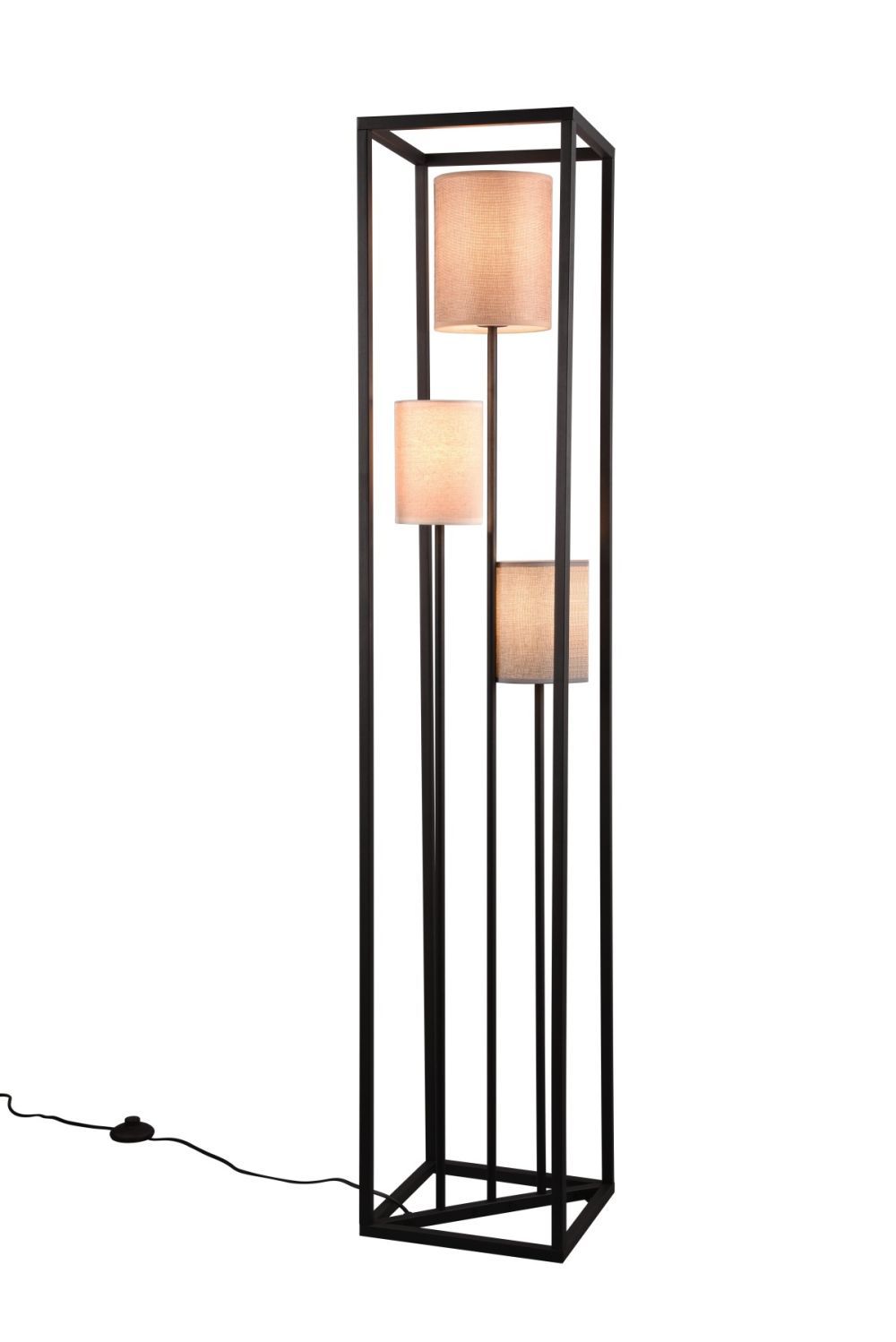 Trio 403100317 stojací lampa Ross | 3x25W E27 - Dekolamp s.r.o.