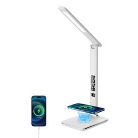 Immax 08966L LED stolní lampička Kingfisher | 8,5W integrovaný LED zdroj | 400lm | 2700-5500K