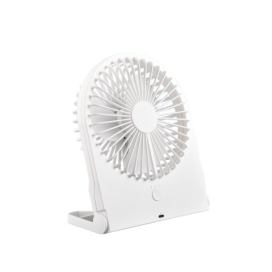 Trio R044-01 stolní ventilátor Breezy - IP20, 3 režimy rychlosti, napájeno akumulátorem, nabíjení prostřednictvím USB-C, bílá