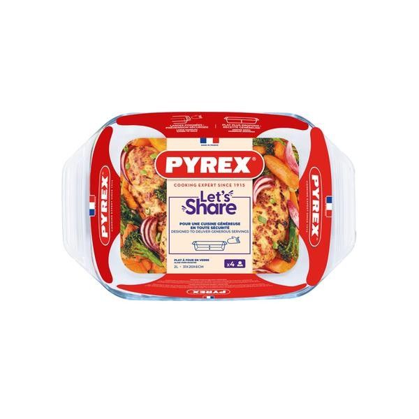 Skleněný pekáč Pyrex 31x20cm/2l - Mujrendlik.cz