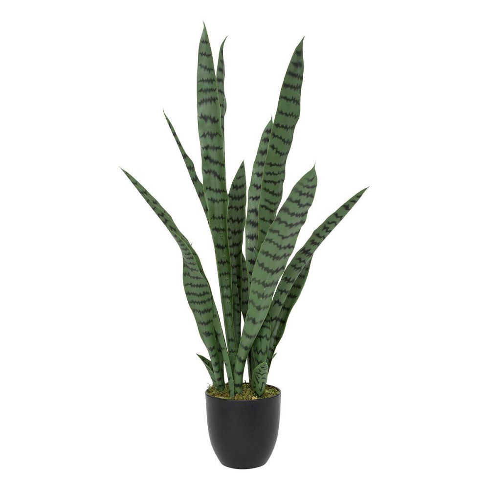 Atmosphera Umělá pokojová rostlina sansevieria TOBY, 90 cm - EDAXO.CZ s.r.o.