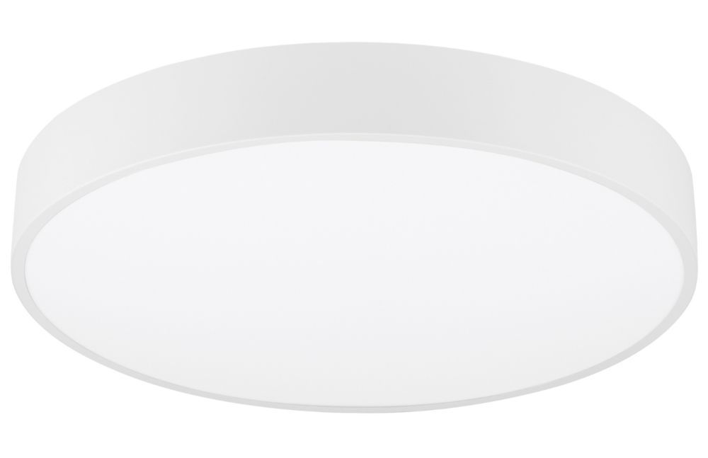 Bílé kovové stropní LED světlo Nova Luce Hadon 50 cm - Designovynabytek.cz