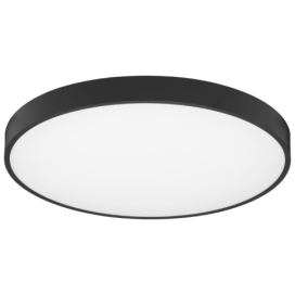 Černé kovové stropní LED světlo Nova Luce Perfect 60 cm