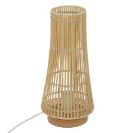 Atmosphera Bambusová stolní lampa MAHE, 38 cm