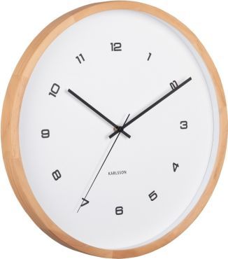 Designové nástěnné hodiny 5938WH Karlsson 41cm - FORLIVING