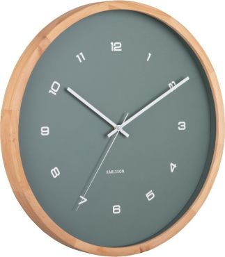 Designové nástěnné hodiny 5938GR Karlsson 41cm - FORLIVING