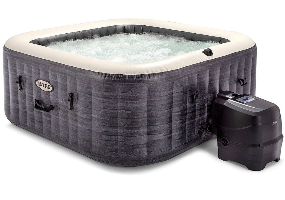 Intex Mobilní vířivka INTEX Greystone Deluxe Bubble Spa 4 (795 l) - i-zahradninabytek.cz