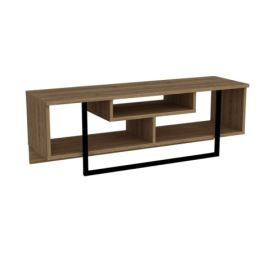 Kalune Design TV stolek ASAL 120 cm dub/černý