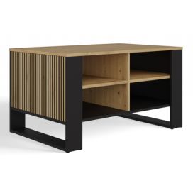 TP Living Konferenční stolek LAWA Modern 4P Slim dub artisan/černý