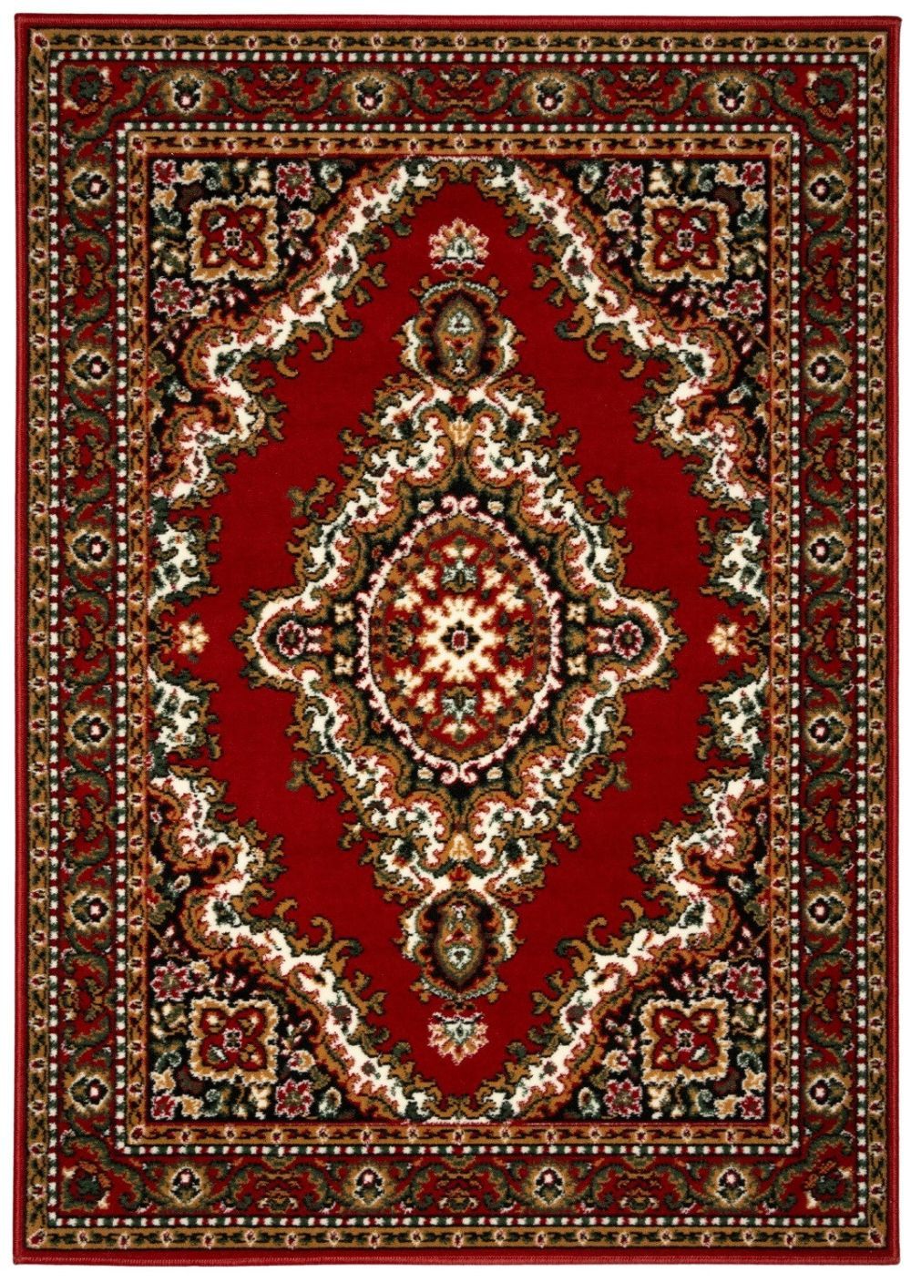 Alfa Carpets  Kusový koberec TEHERAN T-102 red - 120x170 cm - Mujkoberec.cz