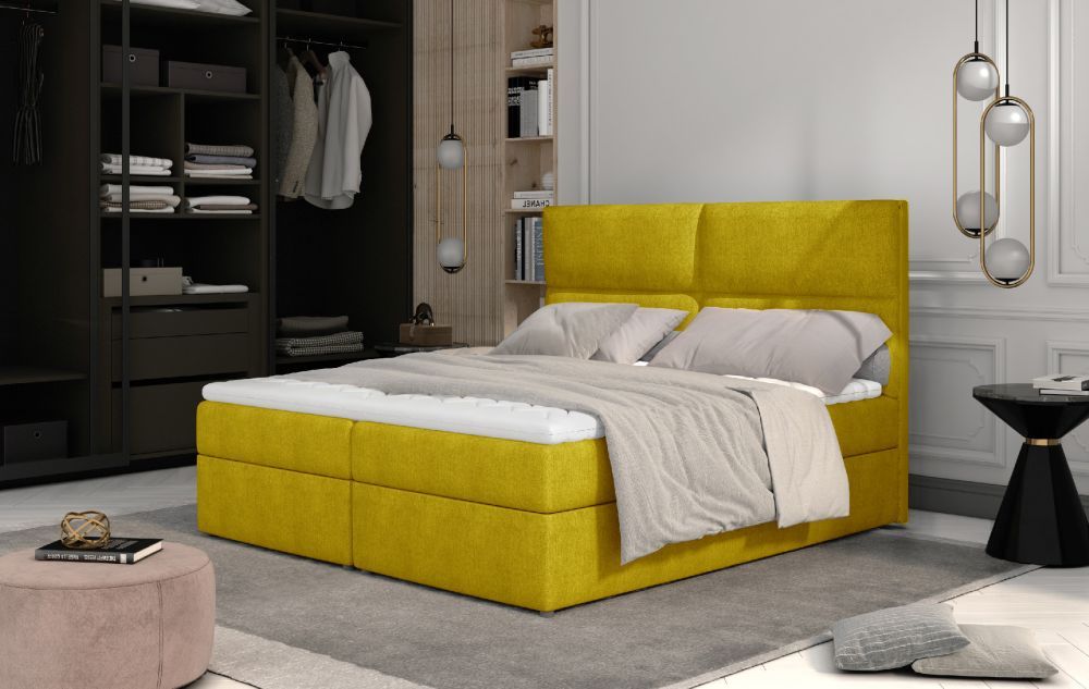 Postel Amber 185x210 Materiál / Dekor: Omega 68 - Nábytek Natali s.r.o.