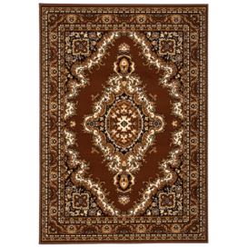 Alfa Carpets  Kusový koberec TEHERAN T-102 brown - 120x170 cm