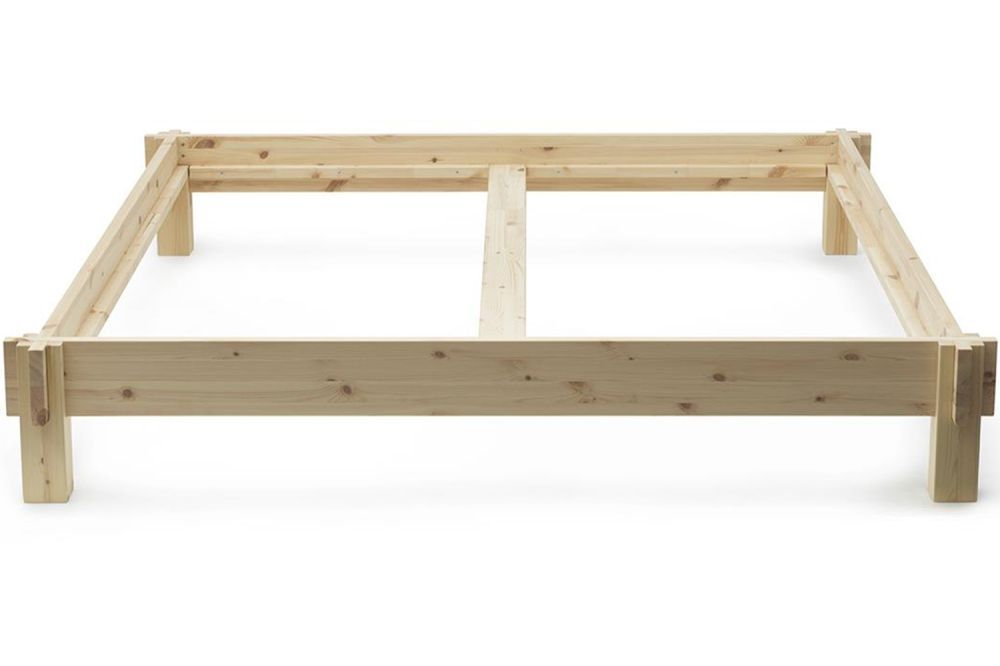 Normann Copenhagen designové rámy na postele Notch Bed Frame (200 x 200 cm) - DESIGNPROPAGANDA