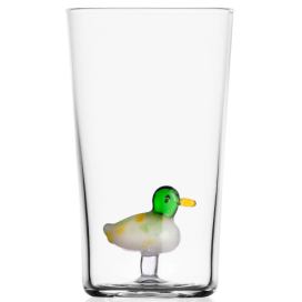 Ichendorf Milano designové sklenice na vodu Animal Farm Longdrink Duck