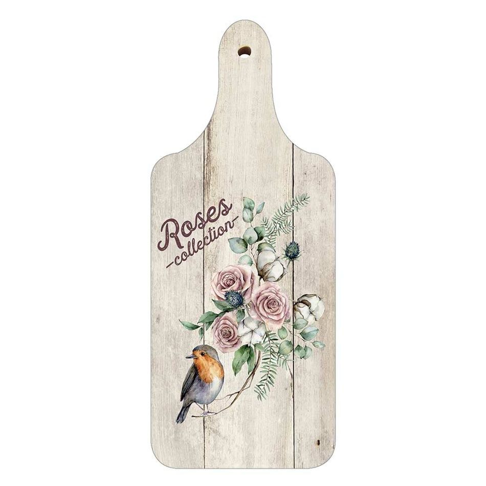 Bohemia Gifts Dekorační dřevěné prkénko Roses - 4home.cz