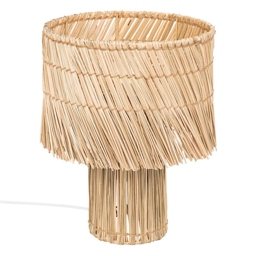 Atmosphera Stolní lampa boho z rákosu YONI, 34 cm - EDAXO.CZ s.r.o.