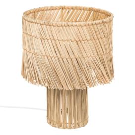 Atmosphera Stolní lampa boho z rákosu YONI, 34 cm