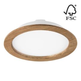  LED Podhledové svítidlo WOODY SPOT LED/23,5W/230V 4000K ořech ø 23,5 cm 