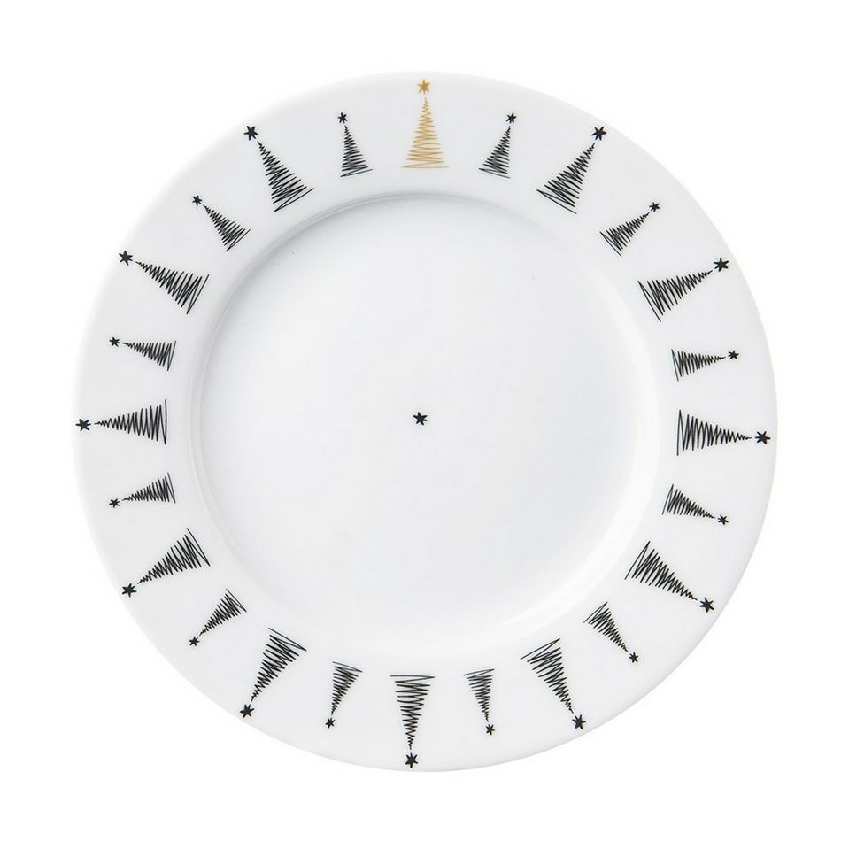 Orion Porcelánový dezertní talíř Stromek, pr. 20 cm - 4home.cz