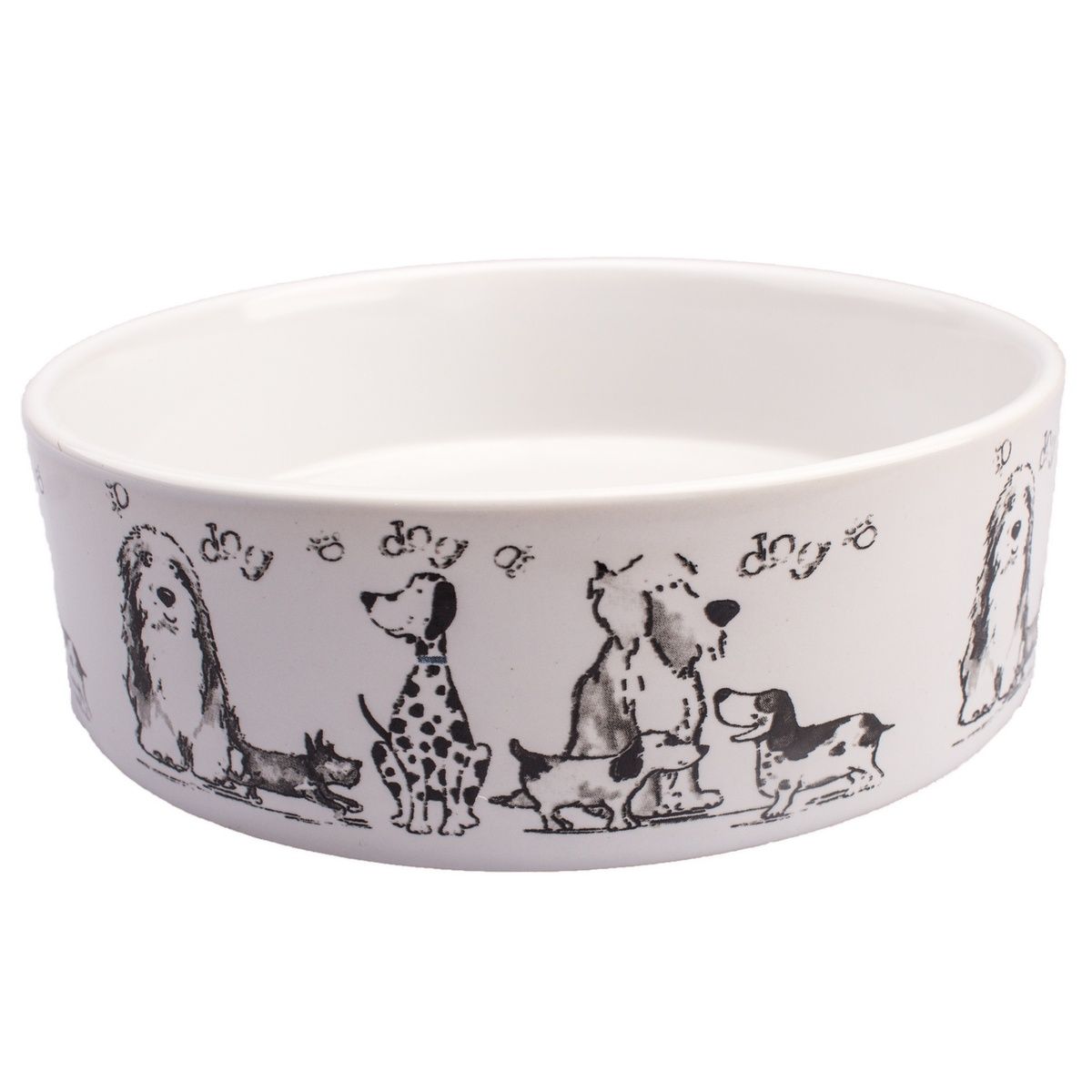 Keramická miska pro psa Dog friends, 15 x 5 cm - 4home.cz