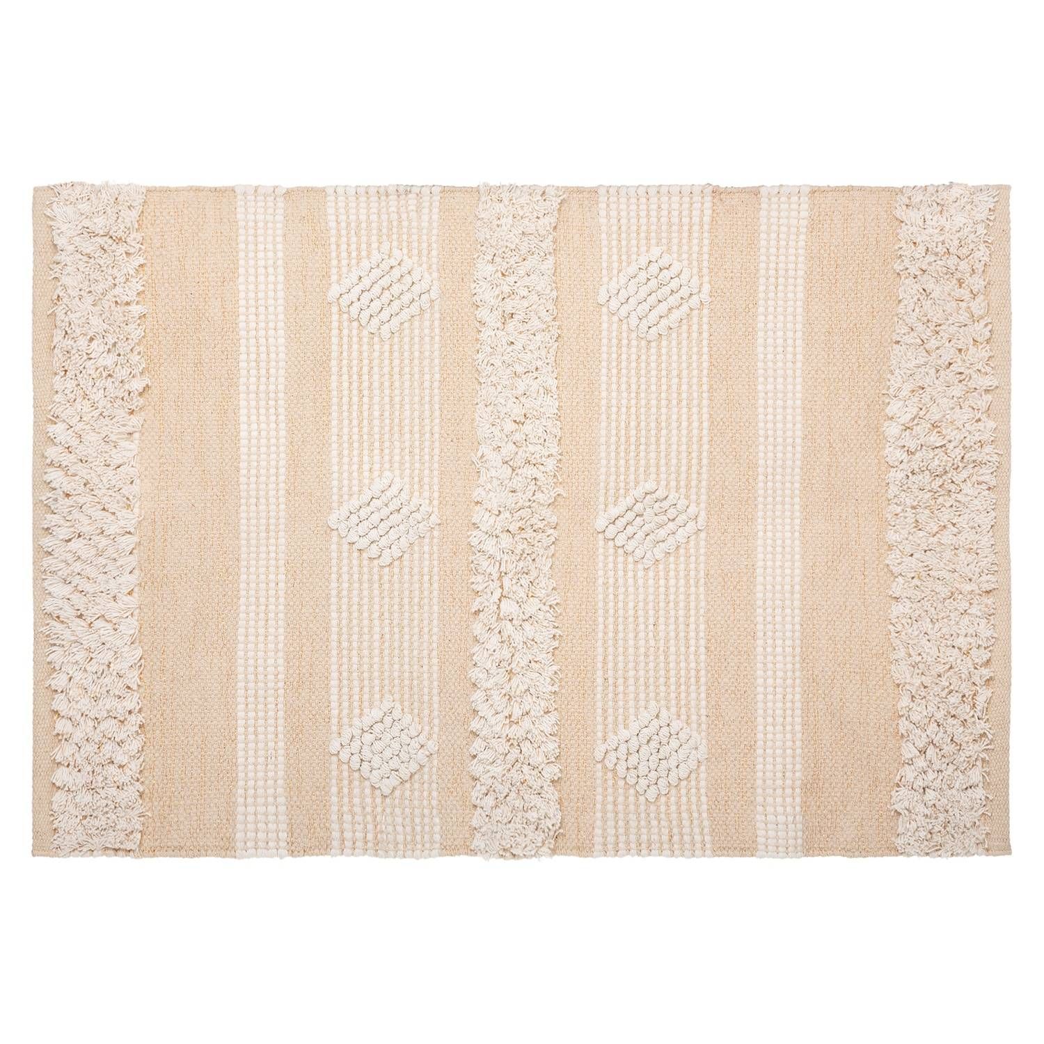 Atmosphera Koberec Cot Sand, bavlna, boho, 60 x 90 cm - EDAXO.CZ s.r.o.