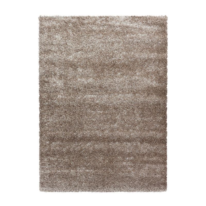 Ayyildiz koberce AKCE: 80x250 cm Kusový koberec Brilliant Shaggy 4200 Taupe - 80x250 cm - Mujkoberec.cz