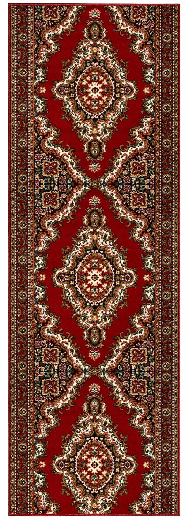 Alfa Carpets  Běhoun na míru TEHERAN T-102 red - šíře 80 cm - Mujkoberec.cz