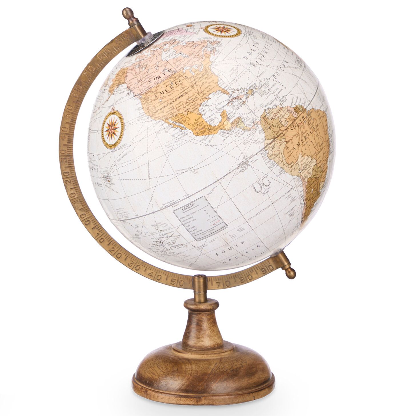 Giftdecor Dekorativní glóbus MATE GLOBE, Ø 20 cm - EDAXO.CZ s.r.o.