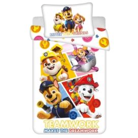 Jerry fabrics Disney povlečení do postýlky Paw Patrol 498 baby 100x135 + 40x60 cm 