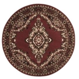 Alfa Carpets  Kusový koberec TEHERAN T-102 brown kruh - 160x160 (průměr) kruh cm