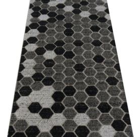 Berfin Dywany Kusový koberec Lagos 1675 Dark Grey (Silver) - 60x100 cm