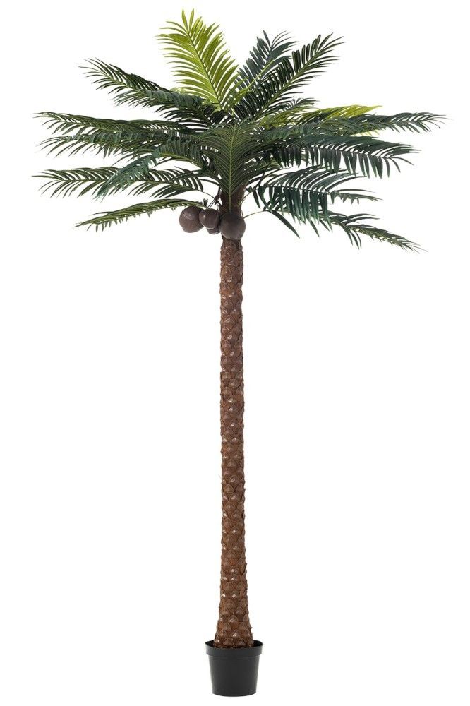 Okrasná palma v květináči Palm - Ø190*350cm J-Line by Jolipa - LaHome - vintage dekorace