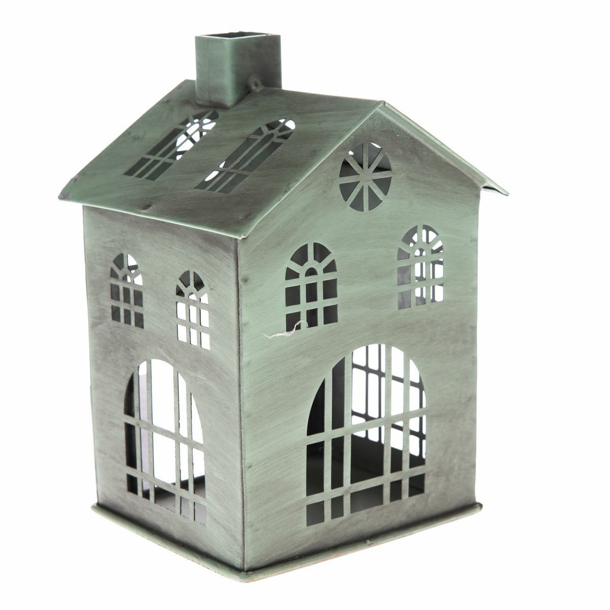 Kovový svícen Rustik House, 10,5 x 15 x 10 cm - 4home.cz