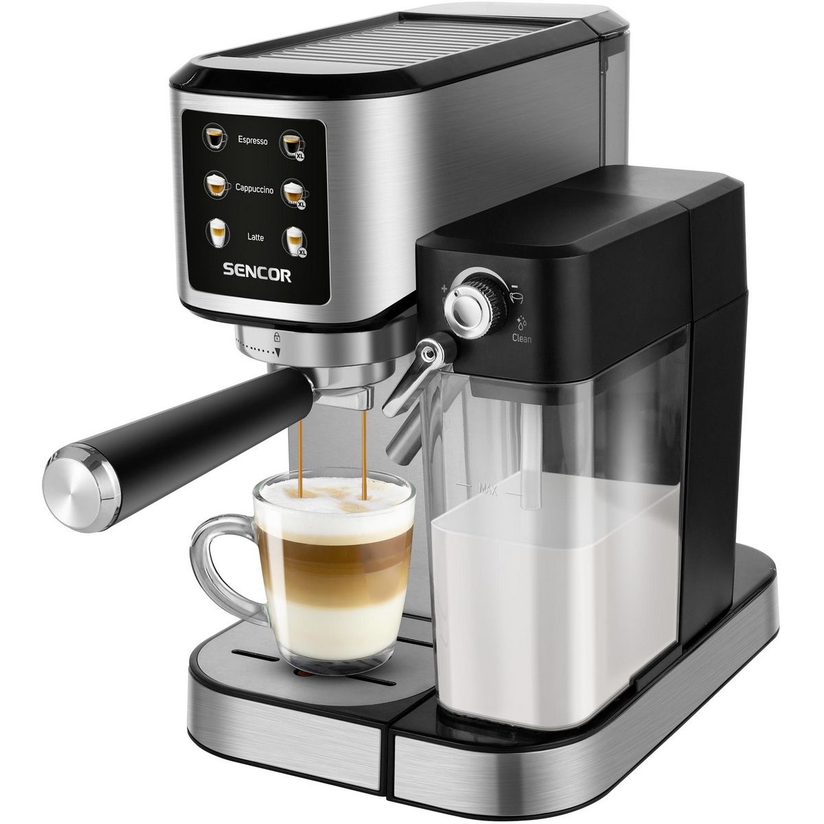 Sencor SES 4910SS espresso kávovar - 4home.cz