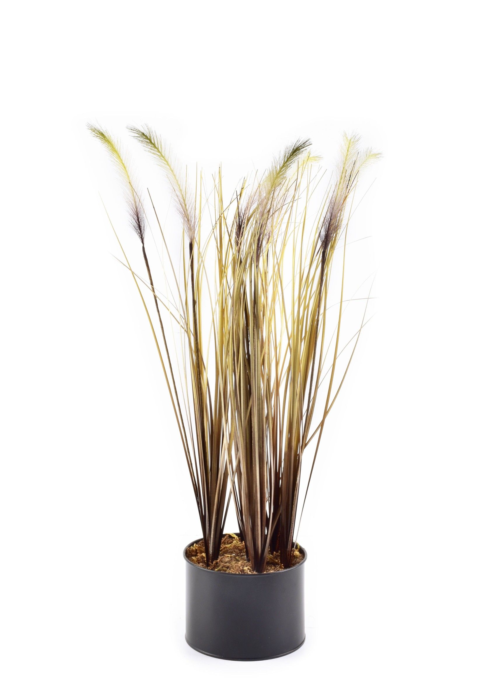 Mondex Umělá květina GRASS 55 cm žluto-hnědá - Houseland.cz