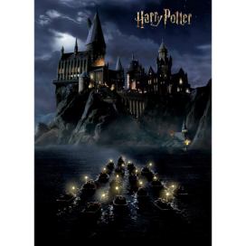 Dětská fototapeta Harry Potter Hogwarts Night 182 x 252 cm, 4 díly