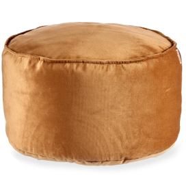 Giftdecor Sametový pouf, O 60 cm