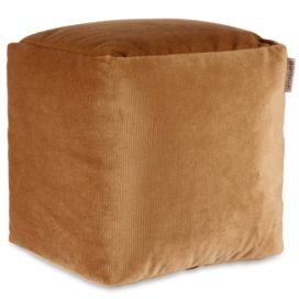 Giftdecor Sametový pouf, 30 x 30 cm