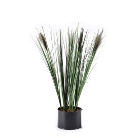 Mondex Umělá květina GRASS 54 cm zelená