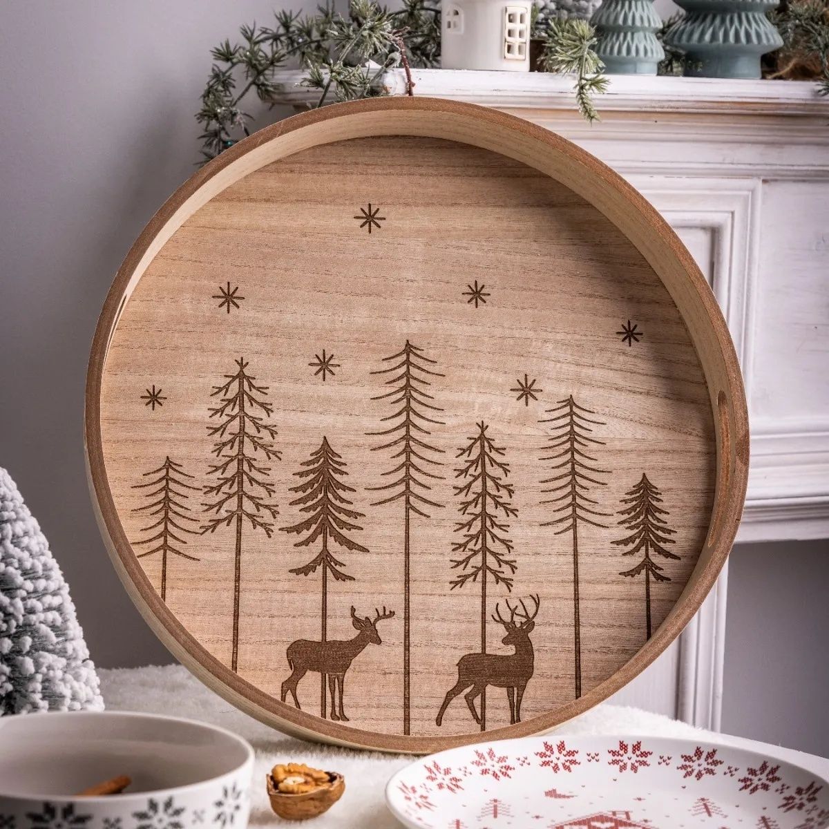 Altom Servírovací podnos Forest 35 cm - 4home.cz