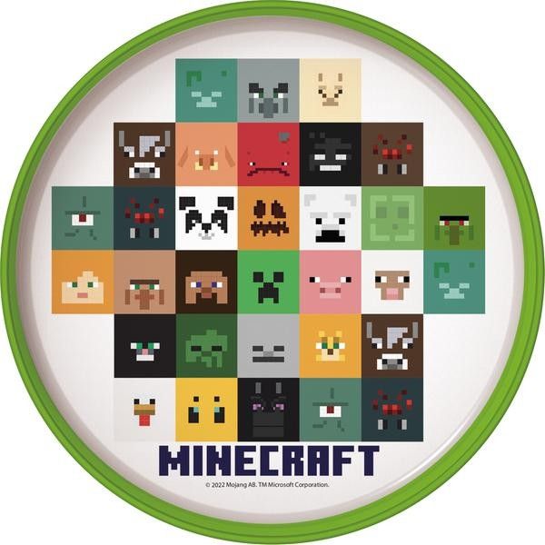 STOR Plastový talíř MINECRAFT 22cm protiskluzový - Mujrendlik.cz