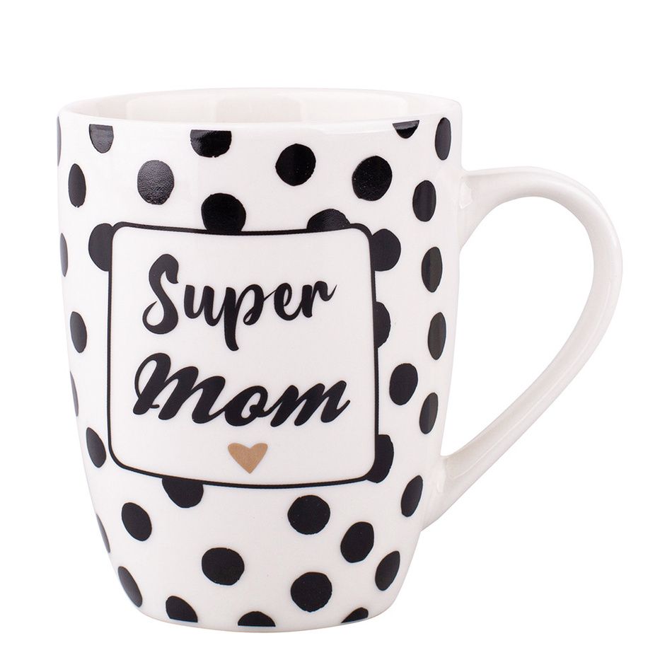 Altom Porcelánový hrnek Super mom, 300 ml - 4home.cz