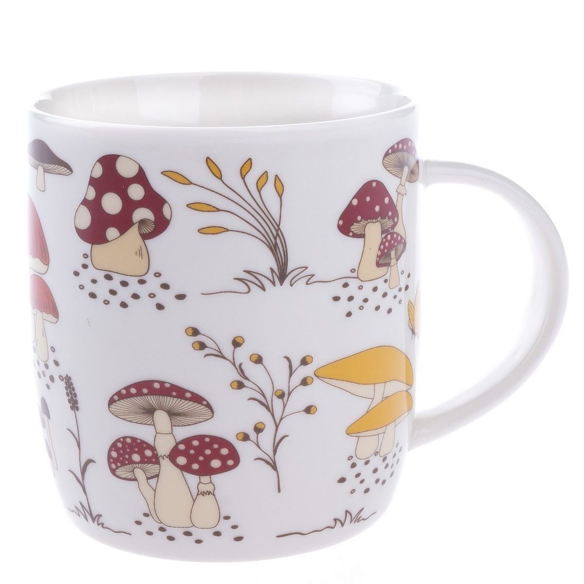 Porcelánový hrnek Houby, 370 ml - 4home.cz