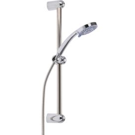 Bathroom Solutions Sprchový set s 5 funkcemi sprchové hlavice, Ø 9,5 cm