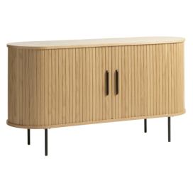 Dubová komoda Unique Furniture Nola 140 x 45 cm